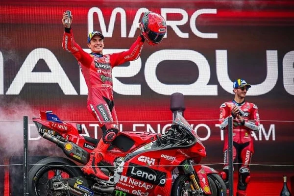 Marc Marquez Tak Terbendung! Unggul Jauh dari Alex Marquez di Klasemen MotoGP 2025