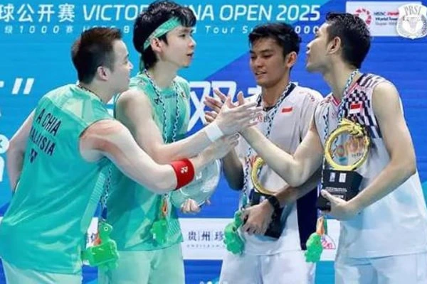 Selamat! Fajar/Fikri Sabet Gelar Juara China Open 2025 Usai Bantai Ganda Malaysia